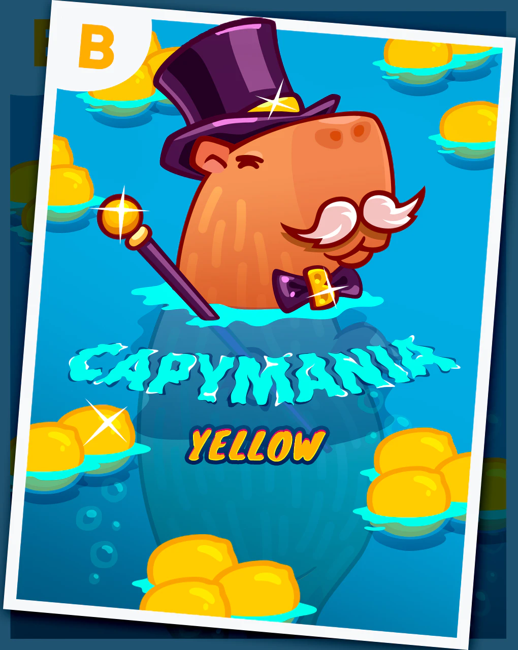 Испытать удачу в Capymania Yellow в казино Феникс